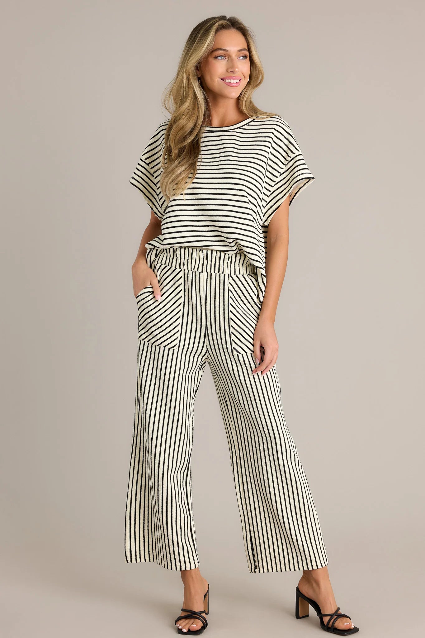 Virelle 2 Piece Striped Set