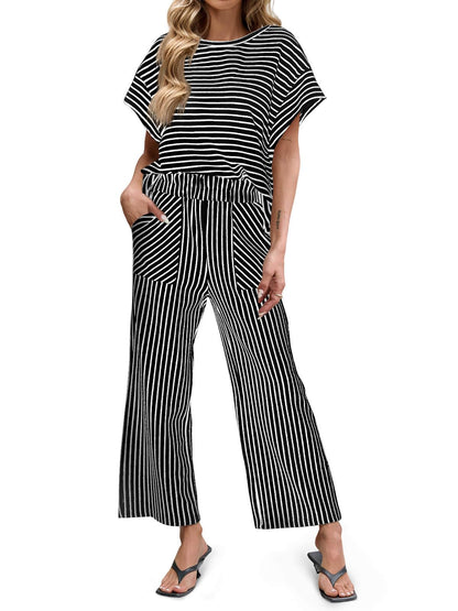 Virelle 2 Piece Striped Set